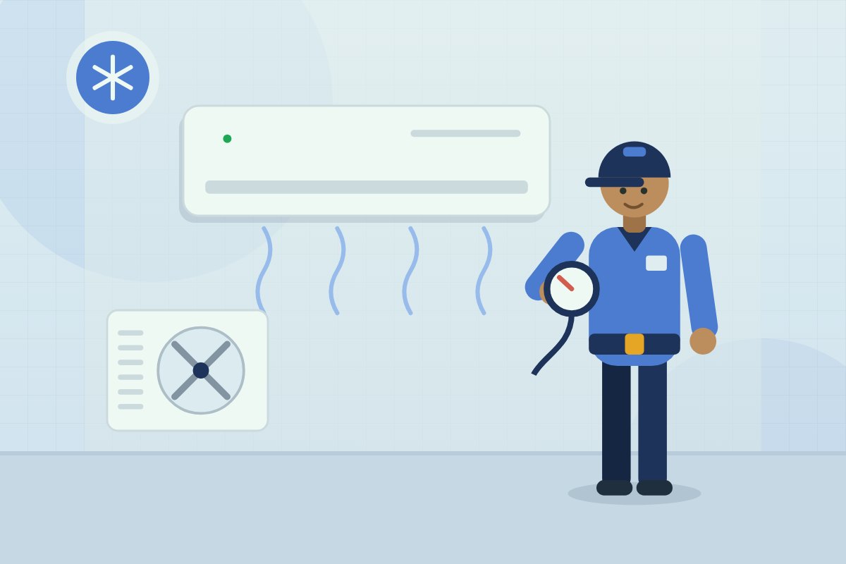 AC coil cleaning, residential tower